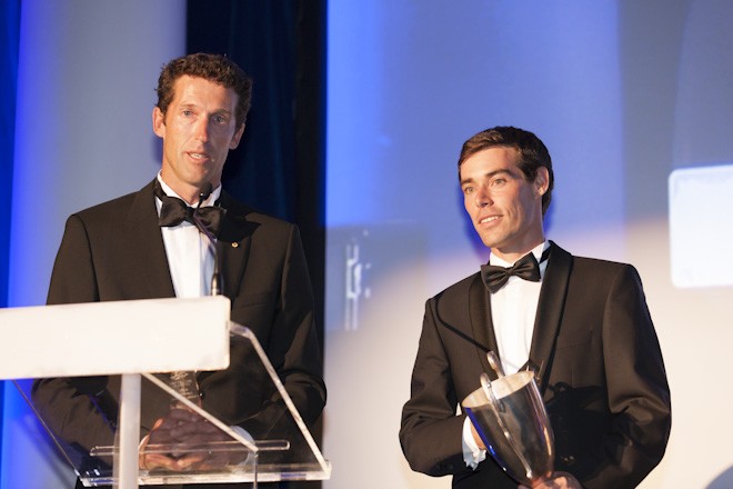 Malcolm Page and Mathew Belcher were named Male Sailor of the Year alongside their teammates - Australian Yachting Awards ©  Andrea Francolini Photography http://www.afrancolini.com/